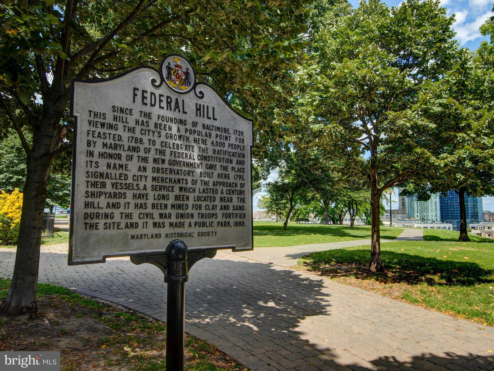 FEDERAL HILL HISTORIC DISTRICT - Residential Lease