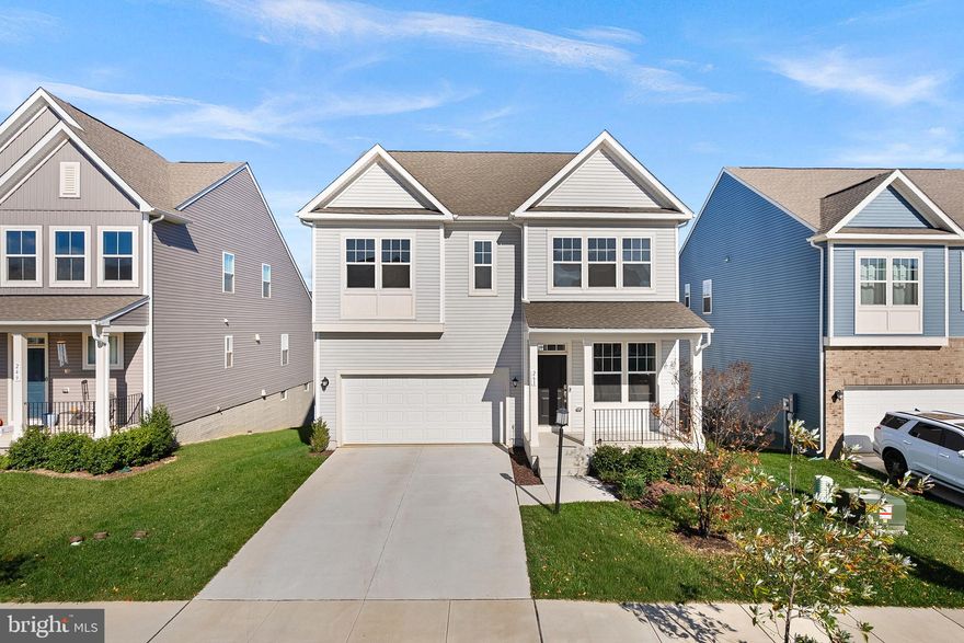 Welcome to 261 Short Branch, a 2023 Ashton model in the sought-after Shenandoah Springs community. With 2,666 finished square feet and nine-foot ceilings on every level, this home combines modern comfort, thoughtful design, and exceptional value. The main floor offers an open gourmet kitchen with granite countertops, a spacious breakfast area, and seamless flow into the Great Room, perfect for entertaining or everyday living. Just off the kitchen, convenient access from the two car garage leads through a mudroom area, creating a functional transition space for everyday use. Fresh paint in many areas provides a crisp, move-in ready feel.

Upstairs, you’ll find the owner’s suite featuring a private bathroom with dual vanities, a water closet, a standing shower, and dual walk-in closets. The upper level also includes a versatile secondary family room or entertainment area, ideal for relaxation, play, or a home office. Three additional bedrooms and a dedicated laundry room are all conveniently located on the upper level, offering comfort and functionality throughout.

The basement is unfinished but already drywalled, making it easy to complete and create additional living space while adding equity. With a rough-in for a bathroom, potential for an extra room, and a walkout to the backyard, the possibilities are endless.

Shenandoah Springs offers community walking trails, playgrounds, and a basketball court, with a new pool scheduled to open in 2026. This Ashton model is well priced, move-in ready, and an excellent value in a growing neighborhood. Don’t miss your chance to call it home!