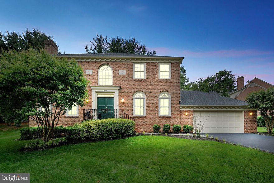 Bathrooms are currently being renovated with luxury finishes, Italian marble, granite, and high-end finishes - new images coming soon!
A Perfect 10! Stunning all brick Luxury Manor in sought after Timberly South, Langley District, 5 BDR, 4.5 BTH, Elegant Curved Staircase, Double Front Door, 2 Outdoor Stone Entertaining Areas, Minutes to Tyson's & DC, Grand built-in display/bookcases, Arched windows, Luxurious master, Cul-de-sac, Finished Lower Level with Bedroom & Bath, Hardwood floors, 2 Fireplaces. Won't last! Call for a private showing. Available for move-in  end of December.