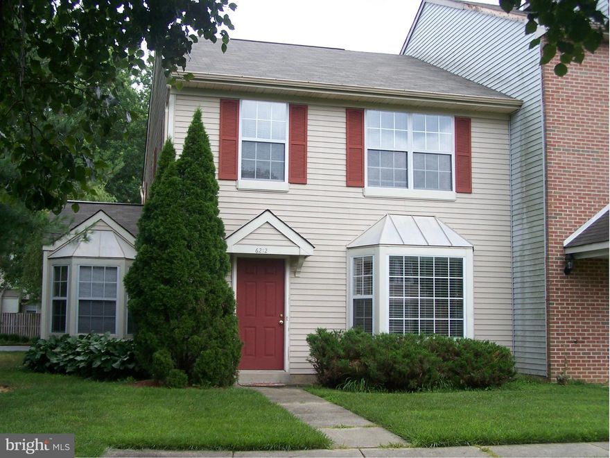 This lovely townhome has a lot to offer, 3 bedrooms, 2 1/2 baths, bump-out kitchen extra large end unit. Large living room and bedrooms. Deck out back. Rear parking. Fresh paint & new roof ready for your buyer. This townhouse is bigger than some single family homes at 1,668 sq. ft.  Separate dining room or use it for a family room. Close to schools, shopping and more.