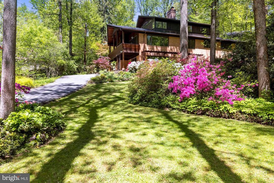 Open Sunday, May 2nd from 2-4PM.   Call Listing agent for code!     Welcome to this beautifully updated and renovated mid-century modern/contemporary luxury home.  Located on one of the most private and sought-after streets in Bethesda. This quiet oasis is situated on a non through street lined by trees in the Bannockburn neighborhood. Beautifully landscaped, heated pool and ample living space makes this the perfect home for entertaining. Large third floor addition added in 2018. Heated floors in the basement and master bedroom makes this sanctuary one of the most hospitable and comforting properties on the market today. The generous lot features beautiful landscaping and plenty of room allow you to escape from the reality of everyday life. Five minute drive into downtown Bethesda. Close to public transport as well as restaurants and shops. Bannockburn Elementary, Pyle Middle School, and walking distance to Walt Whitman High School. Don't miss this opportunity as homes for sale on this street is a rare find!