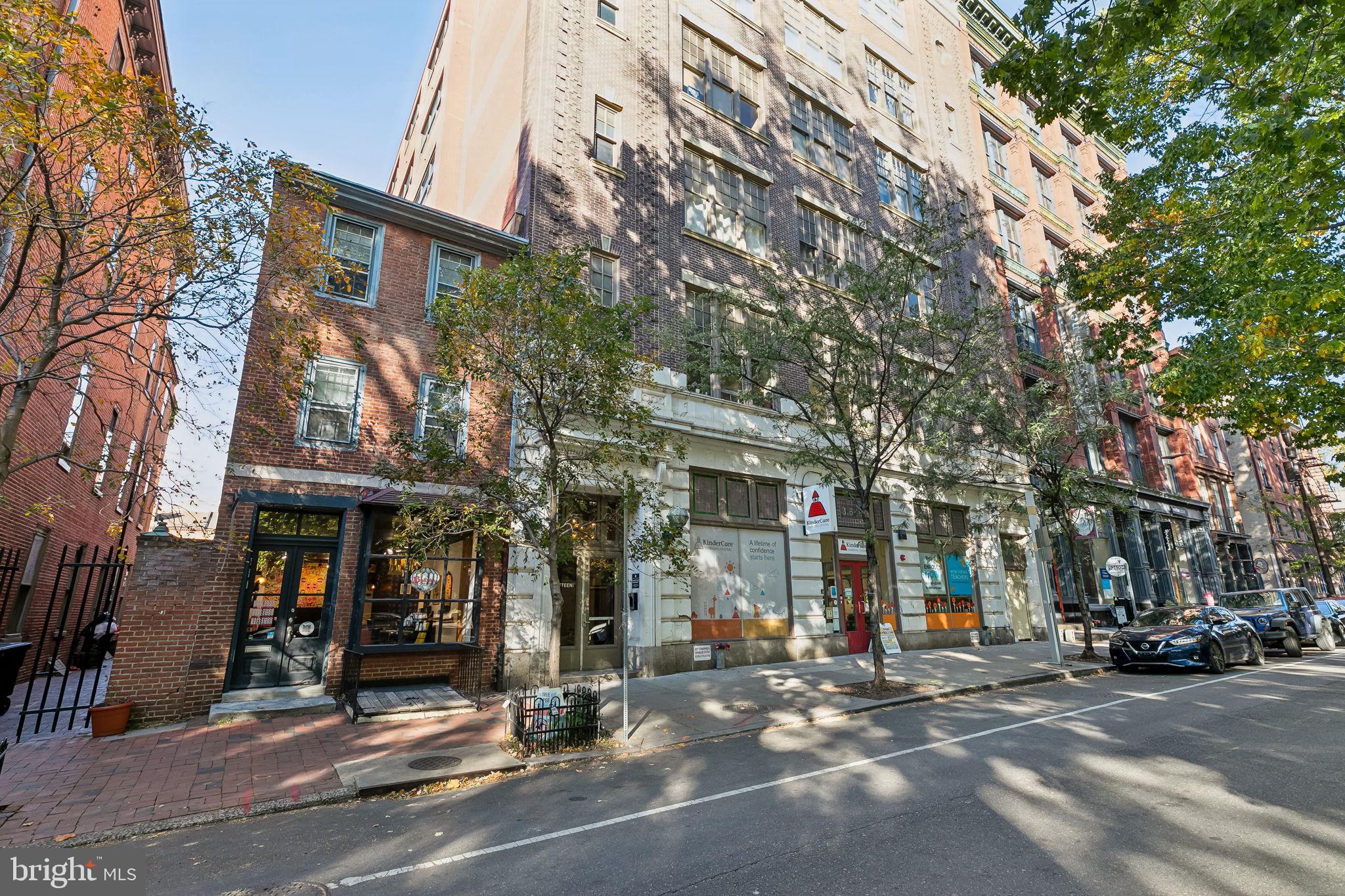 Imagine living right in the heart of Old City, where art, culture, and history meet the vibrancy of modern city life. This stunning, light-filled condo at *3Fifteen Flats* offers the perfect blend of style, comfort, and convenience, all within an elevator building that puts you in the center of it all! From the moment you step inside, you'll be wowed by the soaring ceilings and oversized windows that flood the space with natural sunlight. The sleek, modern design is a dream—every inch of this unit is crafted for contemporary living. The chic kitchen is a standout, with crisp white cabinetry, beautiful granite countertops, and all the essentials: a dishwasher, built-in microwave, stove, and refrigerator. The peninsula island with breakfast bar is ideal for casual meals or entertaining friends.The open-concept living area is a cozy haven, with stunning skyline views that you'll fall in love with every day. Retreat to your spacious bedroom, featuring a walk-in closet for all your essentials, and enjoy the fully remodeled bathroom complete with a dual vanity and elegant floor-to-ceiling tile work around the tub/shower combo. This pet-friendly building has all the perks of urban living—secure entry, elevator access, and a trendy lobby with secure package storage. Best of all, you're just steps away from Old City’s best shops, galleries, restaurants, and parks, with easy access to I-95, I-676, and the bridges to New Jersey. Public transportation is a breeze with the Market/Frankford line just a short walk away, and you're only 20 minutes from Center City!Don’t miss your chance to live in one of the most vibrant neighborhoods in Philadelphia. Schedule a showing today and make this *affordable* and *adorable* condo your new home! **Bonus: The seller will install a standard washer/dryer with any accepted offer!**