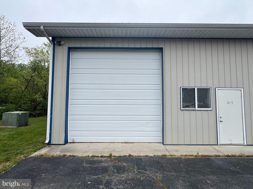 This 1050sf contractor slip is the perfect small warehouse or base of operations conveniently located Bishopville Industrial Park. This is the only remaining unit in this complex. It is convenient to the Maryland and Delaware beaches as well as Ocean Pines, Berlin, Selbyville and the rest of the east of 113 corridor. It has a 12 foot roll up door with a restroom and we can build in an office if that would suit your specific needs.