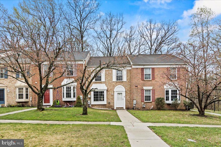 Welcome to a Lovely 3-level brick townhouse with 2 bedrooms plus a 1 Den and 3 full bathrooms located in sought-after Ellicott Mills. All rooms and all levels are open and spacious! Large open living area with beautiful floors, fireplace new lighting, and fresh painting connected to roomy kitchen with new cabinets, granite countertop, new appliances, and spacious pantry with lots of natural light from the bay window. The main level has a new french door that opens to the freshly painted deck which is perfectly facing the woods for additional privacy. The upper level has two fully remodeled bathrooms with beautiful tiles, all-new LVP waterproof flooring, fresh paint, new vanities, and new light fixtures. All three full bathrooms upstairs and downstairs have full-size bathtubs! The stain-resistant new flooring throughout the out whole house includes to full basement which can be used as an entertaining area with a small wet bar for your convenience. Plenty of parking and lovely curb appeal. This home checks all the boxes you have in your moving in your new house book!