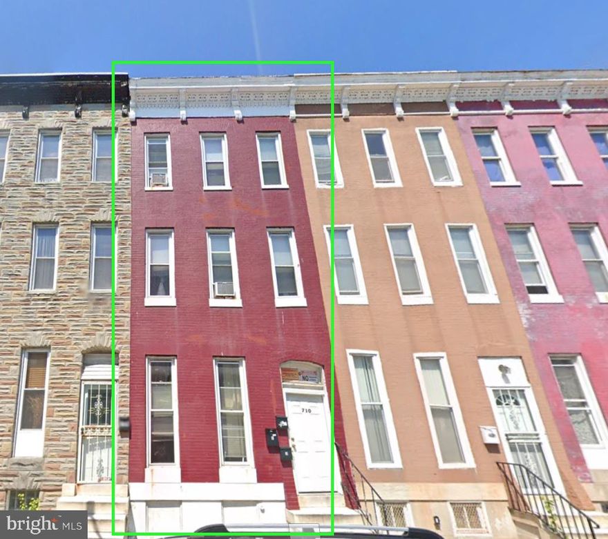 INVESTOR ALERT!!! INVESTOR ALERT!!!

Ready to Add this Investment Opportunity to your portfolio. 
OR 
For a savvy investor Occupy 1 unit and rent the rest. Good cash flow potential up to $24,600 in yearly income for the perfect buyer. 

This spacious, TRIPLEX property is located in the Harlem Park neighborhood. Each unit is on its own floor and is separately metered. The first floor unit includes two bedrooms, a full bath, kitchen. The second floor unit includes two bedrooms, one full bath, kitchen. The third floor unit includes one bedrooms, a full bath, and  kitchen. With New flooring throughout.  This property is JUST MINUTES to the Upton Metro Station & Grace Medical Center in Close proximity to the West Baltimore Marc Train station and everything Downtown Baltimore has to offer. 

It has Easy access to major traffic artery MD Route 1 (N Monroe St).  Each unit has its own individual breaker & HVAC (3 furnaces, 3 water heaters, and 3 gas/electric meters).  Property currently has a Rental License for 3 Units & Each unit is occupied with current tenants.   Perfect OPPORTUNITY for a first time investor.  FYI:: Lease expires on one unit July 2024, and another unit is currently month to month. 
Please do not disturb the tenants


**** CAP RATE 16.9% **** 
* Rental License good through  -   April 2026.
* Lead Inspection good through - August 2025.

Please do not disturb the tenant
Property Inspections are for informational purposes only. 

Buyer must verify ground rent
For Showings please contact the listing agent Tiffany  along with pre-approval