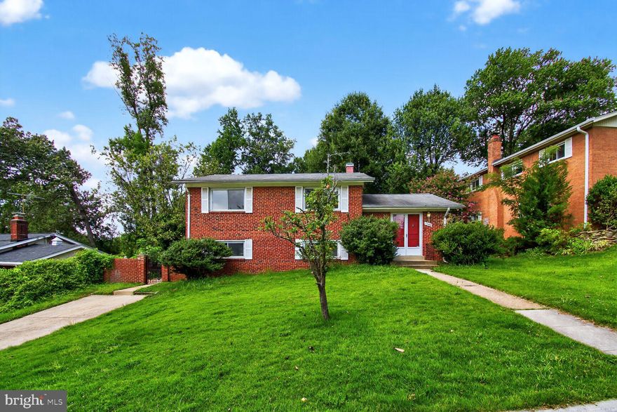 Discover this stunning 4-level, 3BR 2.5 BA split nestled on a quiet, tree-lined street and yard—just minutes from shopping, dining, Metro green and upcoming purple lines, the University of Maryland, and scenic parks/lakes nearby (walk to Calvert Park and Lake Artemesia). This all-brick home boasts 3 generously sized bedrooms, gleaming hardwood floors, a main entrance with double doors, opens to a large living room.  A thoughtfully designed layout perfect for both everyday living and entertaining. You will love the hall bath its a true retreat, featuring a beautiful tile shower and a luxurious soaking tub, while the primary bedroom enjoys its own private en-suite bath. Off the main level, the  gorgeous tiled floor family room offers a cozy  but large space to unwind, complete with a convenient half bath and laundry area, off family room. Need more space?  The lower level is ideal for a game room, gym, or extra storage. The kitchen is ready to enjoy as-is or customize to your taste, and it opens to a charming enclosed patio, perfect for BBQs or morning coffee—your private oasis surrounded by lush foliage and a peaceful backyard. This home combines comfort, space, and unbeatable location. Don’t miss your chance to make it yours!