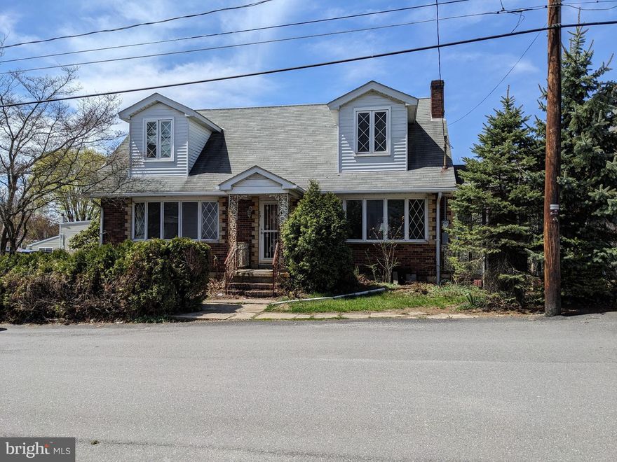 Schuylkill County diamond in the rough. Solid 3 BR 1900+ square foot brick Cape Cod in Brockton in need of total rehab. Estate sale, being sold as-is. Cash offers only due to condition