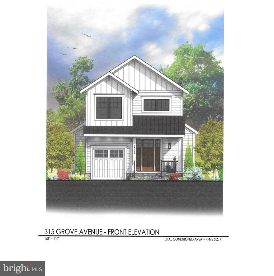 Amazing opportunity exists to PURCHASE an Elegant NEW GREENBUILT Energy Efficient HOME in the CITY OF FALLS CHURCH. IN PERMIT PROCESSING,CONSTRUCTION NOT YET STARTED! OPEN Floor Plan. Spectacular Finishes, Inviting Front Porch. To Be Built for quality  enjoyment, energy efficiency, comfort, relaxing living & entertainment. Walk- In Closets, Mud Room,Fabulous Gourmet Kitchen/Large Island/Pantry, Upgraded Kitchen Package, Great Family Room gathering place for every day living with the easy transition to entertaining, Main Level OFFICE. Need additional open space?  Finished light filled lower level, large finished Recreation & Game Rooms. Basement easy entry/exit to nice rear yard space.  Guest Bedroom/ Nanny Suite/ Additional 5th bedroom & full bathroom. Separate basement storage room. Upper level offers 4 Generously sized Bedrooms. Super Primary Bedroom /Primary Bathroom/ soaking tub/large walk-in shower, walk-in closets. Bedrooms 2 & 3 with Buddy Bathroom, Bedroom # 4 with private bath, Walk-In laundry room. ONE  Car Garage, Great Walkability Location, City Schools, Vibrant  City Conveniences, Curb Appeal, Outstanding Details/Design. Quality, Value & Time to discuss. Tax records do not reflect any NEW Construction.