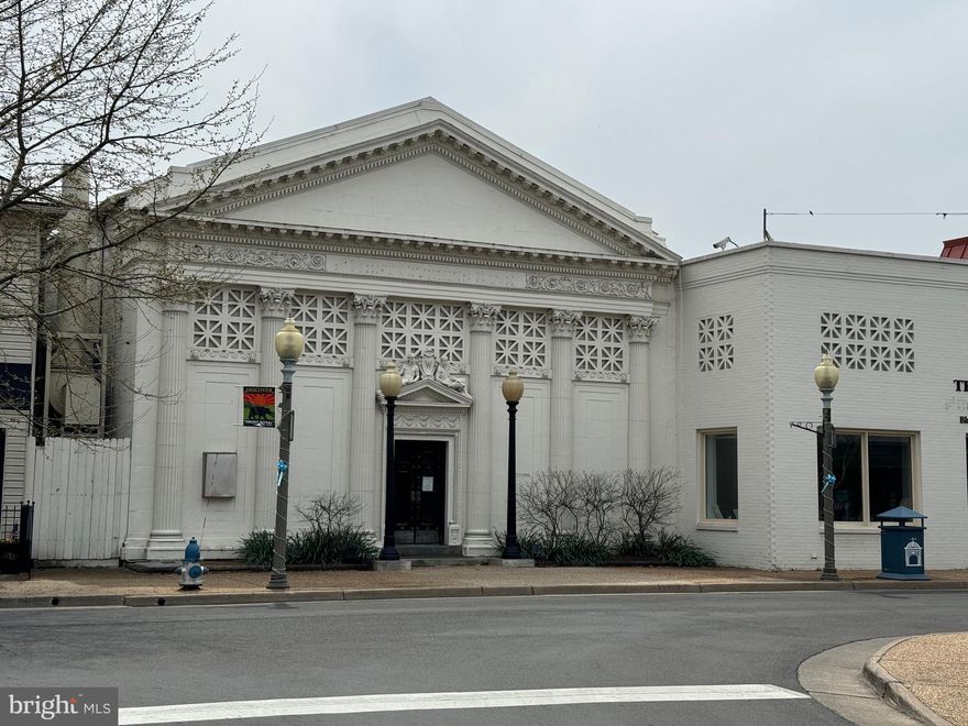For Sale 8,325+- sf historic marquee property in downtown Front Royal, VA. Conveniently located at the intersection of E. Main Street and Chester Street across from The Town Gazebo/Event Area. This property offers excellent visibility and exudes charm and is poised for a new owner to write its next chapter. Currently property is partially leased. There is off street parking included with the property plus there is an abundance of public parking in the nearby Gazebo area. Asking $925,000