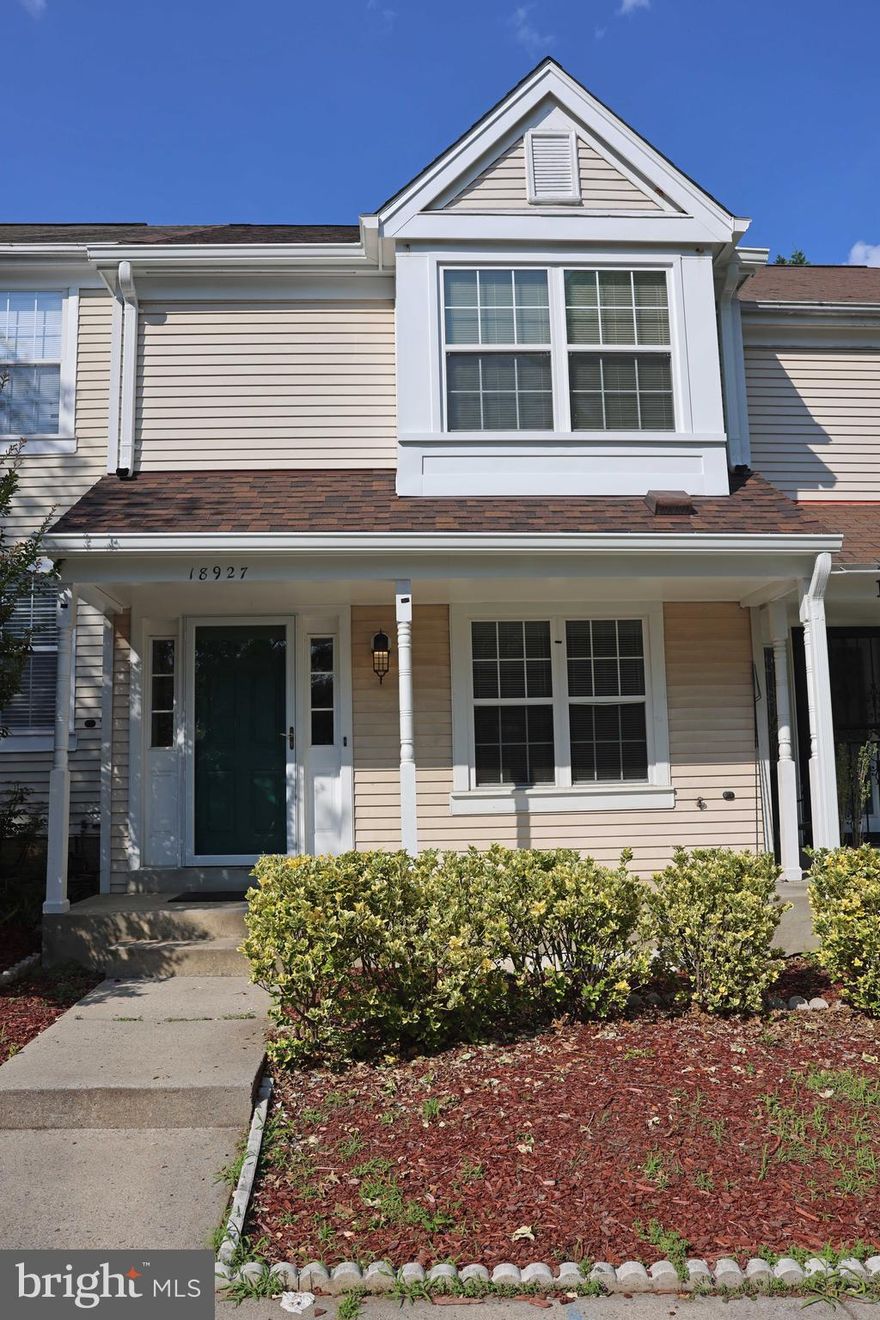 Beautiful 3 bedroom, 2 full and 2 half bath townhouse.  Located in a nice and quiet neighborhood.  Gourmet kitchen with granite countertop, ceramic floor and stainless steel appliances.  Hardwood floor on the main level and basement.  Main level features a large family room with a fireplace, dining room, kitchen and a half bathroom.  Top level features a master bedroom with a master bathroom, and two bedrooms sharing a full bathroom.  Fully finished basement with a full size laundry room, storage room and another half bathroom.  Fully fenced backyard with a large deck.  Walking distance to the beautiful Gunner lake.  Easy access to shopping, restaurants, MARC and major ride-on bus routes.