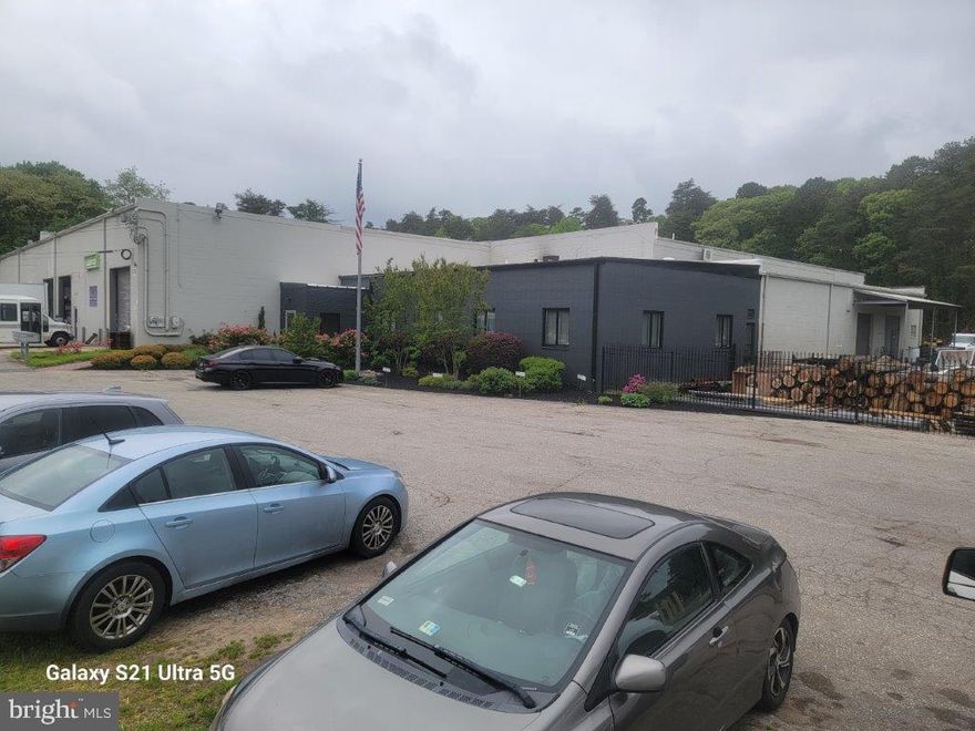 This building has multiple tenants to offset expenses for business that wants to occupy 28,400 space, that includes 2000 SF +/- high class offices.  Great location with easy access to major highways and BWI airport. The property is strategically located near route 2 in Millersville, MD, which is within 40 minutes of Baltimore, Washington, D.C. and Annapolis. Industrial properties within 3 miles of 8370 Jumpers Hole Road have an average occupancy of 96.8% and the route 2 corridor registered 5% rent growth over the last twelve months. On average, vacant industrial spaces in properties in the surrounding 3 miles are leased within 4-5 months.  Partially Leased Outdoor Storage Space 40,000+/- SF of fenced land, partially leased as outdoor storage 28,400 SF Delivered Vacant Space may be delivered vacant or with a short-term leaseback 8 Drive-In’s and 2 Canopied Loading Docks. Drive-in doors are 14’x13’ and loading docks are 10’x9’. W1 Zoning Allows For a Variety of Uses from manufacturing to recreation is allowed. 20’ Clear Height in Warehouse. Building design creates multiple future leasing options. Convenient to Major Transportation Routes Rt 2, Rt 100, Rt 10 provide quick access to I-97, I-695 and I-95. Onsite Biomass Furnace Heats Warehouse Reduces energy costs vs. traditional oil heat for warehouses.  Listing Broker/Agent is owner