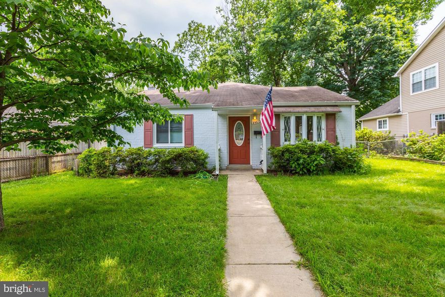 New price for this wonderful opportunity to own this home with terrific potential.  Great home to live in and build your dream.  So many possibilities in the good bones and great yard. Full basement. Convenient location in Kensington close to major roads. If you saw it before, now is the time to check it out again.  Being sold "AS IS".