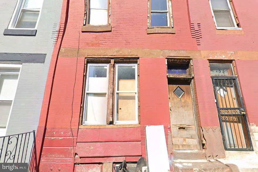 Property being sold as-is. The home is in need of significant repair. Ideal opportunity for experienced 
investors or builders looking for a full rehab or redevelopment project. Located in an area with ongoing 
revitalization and close to public transportation and major roadways.
 Enter at your own risk. The property is in poor and unsafe condition. By entering, all parties, including 
buyers, agents, inspectors, and contractors, assume full responsibility for their own safety. The seller and 
listing brokerage shall not be held liable for any injuries, damages, or losses that may occur while on the 
premises. Property is being sold as-is.