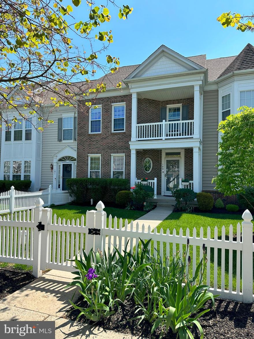 Located in historic Bucks County just minutes from Doylestown, this beautiful 3-bedroom 2.5 Bath townhome in the sought-after Bedminster Square community is ready and waiting for you.

Step into a spacious open floor plan featuring 9-foot ceilings, crown moldings, and gleaming hardwood floors. The gourmet eat-in kitchen offers rich wood cabinetry, solid-surface countertops, and stainless-steel appliances. It flows seamlessly into a bright family room with a water vapor fireplace and large sliding glass doors opening to a private rear patio with serene views.

Upstairs, the expansive primary suite has a tray ceiling, walk-in closet, and a spa-like bath with soaking tub, stall shower, and dual vanities. Two additional bedrooms provide ample space and storage, and a full laundry room adds everyday convenience. The finished basement extends your living area, ideal for a home gym, office, or media room, with additional storage space available.

All conveniently located to parks, shopping, schools, restaurants, major roads, and more. This is one you will not want to miss. Schedule your appointment now.