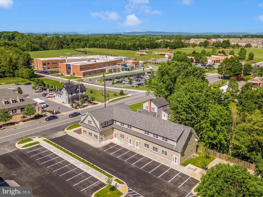 Professional Business and Retail suites right off 355 in Urbana. Coming in 2023!  Great signage right on 355.  Backs to the Villages of Urbana. Easy access to 270.  $35 sqft for lower level Retail/Office space.  Additional contiguous 900 sq ft.