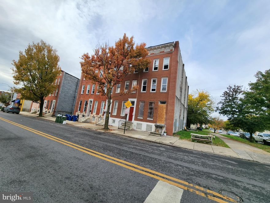 HOUSING AUTHORITY OF BALTIMORE CITY OFFICIAL AUCTION
ONLINE: Bidding begins 12/18/2025 @ 10:00 AM. Bidding ends 12/22/2025 @ 12:30 PM. List Price is Suggested Opening Bid. Deposit: $5,000.

3 Story Townhouse located in the Sandtown-Winchester area.
JUST MINUTES to Harlem Park and The University of Maryland Medical Center.
Easy access to major traffic arteries the Franklin Mulberry Expressway, and N Fulton Ave.
Property is believed to be vacant.