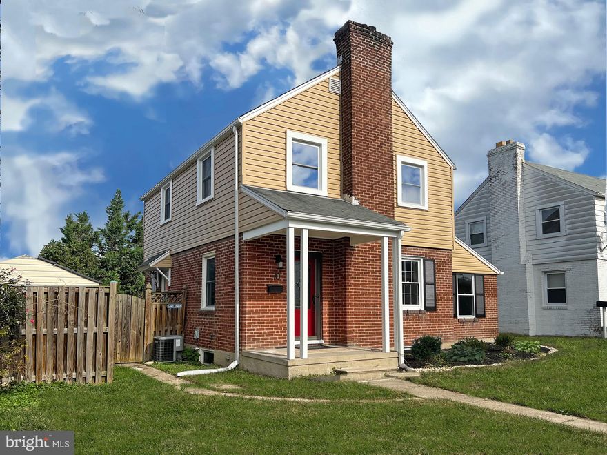 Welcome to your new home...HURRY! CONTRACT FELL THROUGH-DID NOT LAST LONG ON THE MARKET THE LAST TIME...Make their loss your gain! Move right into this picturesque newly remodeled front porch Colonial home. BRAND NEW ROOF was just added in January. Newer Siding and windows and brand new everything else including, but not limited to kitchen and baths, basement, wood floors, lighting/fans,  door hardware & fresh paint throughout.  The open floor plan has a great flow and is great for entertaining.  Enter from the covered front porch through the leaded glass front door to a spacious Living Room which has a fireplace with a new mantle and contemporary sconces (FP being sold as-is due to unknown use, but is functioning as far as the seller knows). This room leads to the gorgeous gourmet kitchen boasting tall cabinets, stainless appliances, mosaic backsplash, and quartz countertops. The kitchen has a large dining area with both sliders and a side door leading to the deck and yard.  There are two standard bedrooms and one primary bedroom with an additional large closet (recently added) and a ceiling fan. All bedrooms share a hall fully renovated bath. Pull-down attic stairs lead to additional storage. On the lower level, there is a full, recently finished basement with premium wood vinyl flooring, recreation space, a separate laundry closet, and a full bath.   A wooden panel privacy fence encloses a spacious newly landscaped yard with a large refinished deck.  The backyard has two entrances from the front yard and a drive-in entrance in the back from the alley that leads to a 1 car garage with the new garage door.  Convenient to everything.  The listing is digitally staged/please visit and imagine your own dream home.