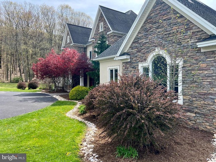 Impressive private lane to 30 acres of the perfect relaxing serenity & sunset view. No neighbors in sight ! 
This large 08’ build,  8bdrm/6bth/3car attached , 2 kitchens home and secluded land owned 4 decades is surrounded by mature landscaping & privacy, 8 miles from  Buckhorn Sheetz / Walmart & the conveniences one might need. Located 5 minutes off I-80, you are 2 hrs from #NYC #Philly 
#homesteader - apples /pears/berries. How about  #livestock- shelter barn/water/electric, nearly 5 acres of 10’ fencing. Lovely 36x64 outbuilding parks 6.
Work remotely from home? Have event hosting ideas ? Enjoy your private office with outside views just off the main floor master suite . #geothermal 
#familyestate #Business minded? Airbnb/events center