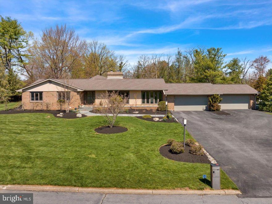 Highest & Best offers due by 8 PM (4/21/25). A Hidden Gem in Lehigh Parkway. Welcome to your private retreat in one of the Valley’s most scenic neighborhoods. This 3-bedroom, 4-bath, brick ranch offers a perfect blend of elegance, comfort, and outdoor beauty. Set on a meticulously landscaped lot and a bluestone walkway leading to the front door. This property stands out for its serenity and outdoor living space. Out back, you’ll find a true sanctuary—complete with a custom patio, peaceful pond, gazebo, and a pergola. Landscape lighting and an irrigation system tie it all together, creating a setting that’s as functional as it is breathtaking. Inside, the home continues to impress. The gourmet kitchen features high-end Wolf and KitchenAid appliances, quartz countertops, tile backsplash, Brookhaven cabinetry, and two built in beverage fridge's—ideal for the home chef or entertainer. The family room, with its gas fireplace and wall of windows, is soaked in natural light. A formal dining room, cozy living room, two additional bathrooms, two bedrooms, & a spacious primary suite. Car lover? Hobbyist? The 4-car garage is climate-controlled and features an ACO drain system and workspace—designed with true enthusiasts in mind. Downstairs, the finished basement delivers a fully remodeled and upgraded living space with a full wet bar and a movie room with a built in entertainment center, perfect for hosting or unwinding.This is more than just a home—it’s a lifestyle.