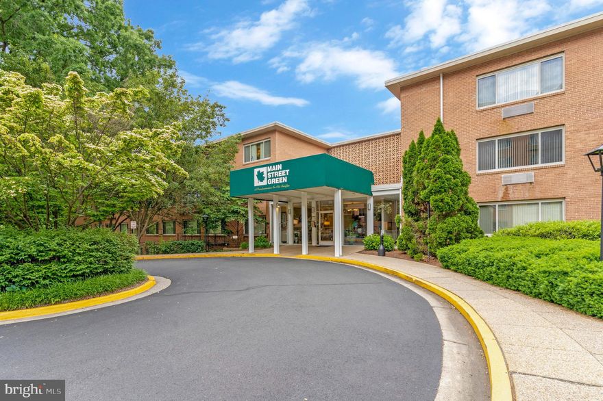 GREAT LOCATION in the heart of Fairfax , this two bed, one bath condo in sought after Main Street Green condominiums is ready for a new owner to make it their own!  UTILITIES are INCLUDED in condo fee!
Recently updated flooring and bathroom.  
The living/dining room combination offers a great space to entertain. Perfectly appointed kitchen includes a built-in microwave, gas stove, dishwasher, and refrigerator. 
Spacious bedrooms. Relax by the outdoor pool. 
Onsite professional management in this secure building takes great care of residents. Conveniently located to major commuter routes.