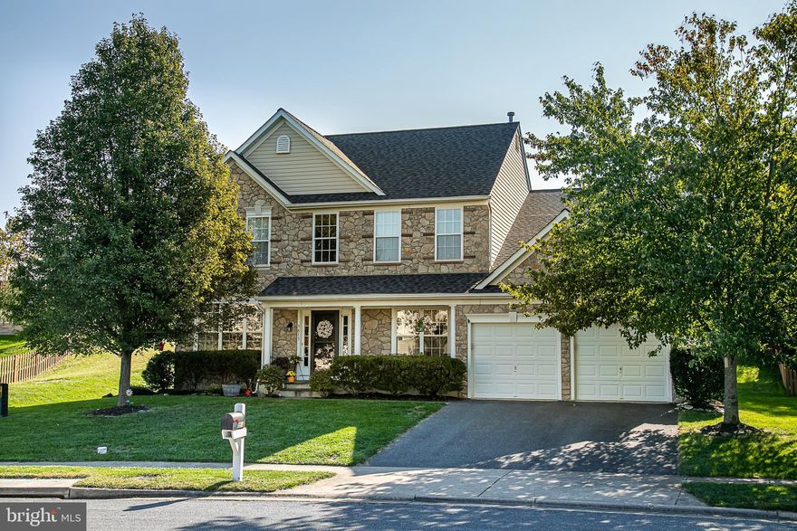 This is it!  The lovely home located in the popular Greenview Community in New Market.  With almost 4,100 square feet of living space & a 2 car garage, this home is perfect for all your needs. You will always be happy to come home when you enter your two story grand foyer.  The home features: Large living and dining areas with high ceilings, hardwood flooring, crown molding and chair rail.  2 home offices perfect for these times. Open and spacious eat-in kitchen that opens to the cozy family room perfect for those evening by the gas fireplace. Kitchen features tile floor, Quartz countertops, stainless steal appliances, island, pantry and full laundry room.  4 large bedrooms including a main bedroom suite with double walk-in closets, cathedral ceilings, fresh paint and new carpet.  Escape the day in your fully updated spa like bath with walk-in shower, double sinks and soaking tub. 2nd bath with double sinks completes this upper level.  The fully finished basement has a walk up, home office, work space area and large recreation room. (Pool table included) Large storage room and full bath make this a perfect area.  New roof in November 2018, all new carpet on bedroom level, large patio for outdoor grilling and relaxing.  Oakdale schools!