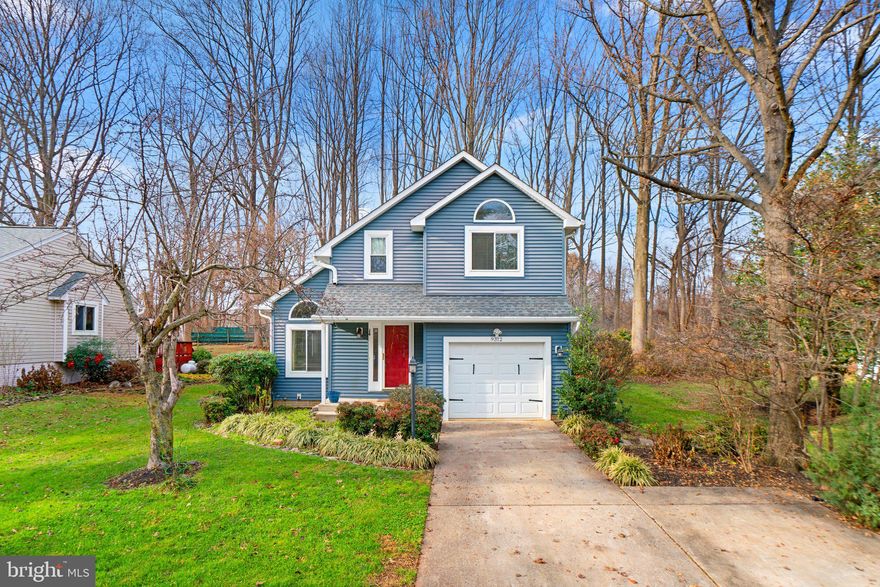 Welcome home to 9312 Spring Water Path!! Discover the epitome of modern living in this exquisite, one-of-a-kind residence nestled in the highly sought-after King's Contrivance. Stepping into the home, you are greeted by an expansive great room, adorned with vaulted ceilings and elegant hardwood flooring that creates a warm and inviting ambiance, this room is truly one of a kind.  The eat-in kitchen,  featuring granite countertops, stainless steel appliances, crown moldings, and ceramic tile flooring, an ideal space for both everyday living and entertaining as it incorporates  the family room with a fireplace to keep cozy, to give it that open feeling. Off of the rear family room, is a large sliding glass door that leads to an expansive flag stone patio,  and wooded backyard that gives you the feeling of being one with nature.  Upstairs you will find three spacious bedrooms, with the primary bedroom including  a walk-in closet and recently remodeled bathroom boasting a captivating design, complete with  dual vanity for added luxury. Topping the upper level off are two secondary bedrooms and a recently updated hallway bath. This home is not just a place to live; it's a testament to refined living and contemporary space. Venture downstairs to the recently  fully finished basement, a recent addition that elevates the home's appeal to new heights. This versatile space opens up a world of possibilities, offering additional room for recreation, relaxation, or even a home office. Immerse yourself in the plush comfort of this added living area, providing the perfect setting for gatherings or personal retreats. Close to all major Howard County commuter routes, and CPRA trails.