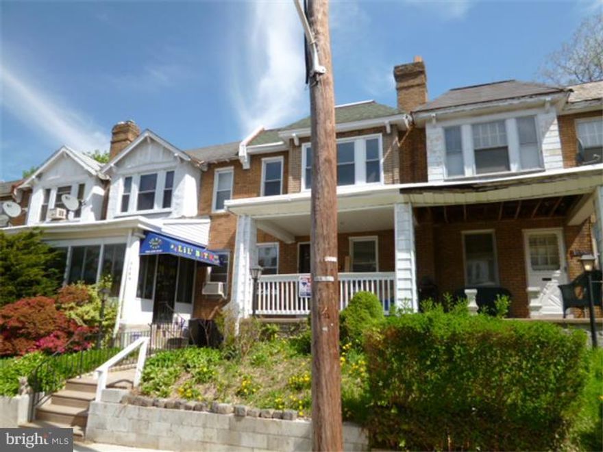 Nicely renovated large porch front 3 bedroom house with new floors  and with modern kitchen and bath. First floor has large living room and separate dinning area, modern kitchen and small yard Second floor: 3 large bedrooms and a traditional Bathroom. Heater and Hot water heater are newer. this is the perfect first time home buyer home, All offers will be presented, EZ to show and see.