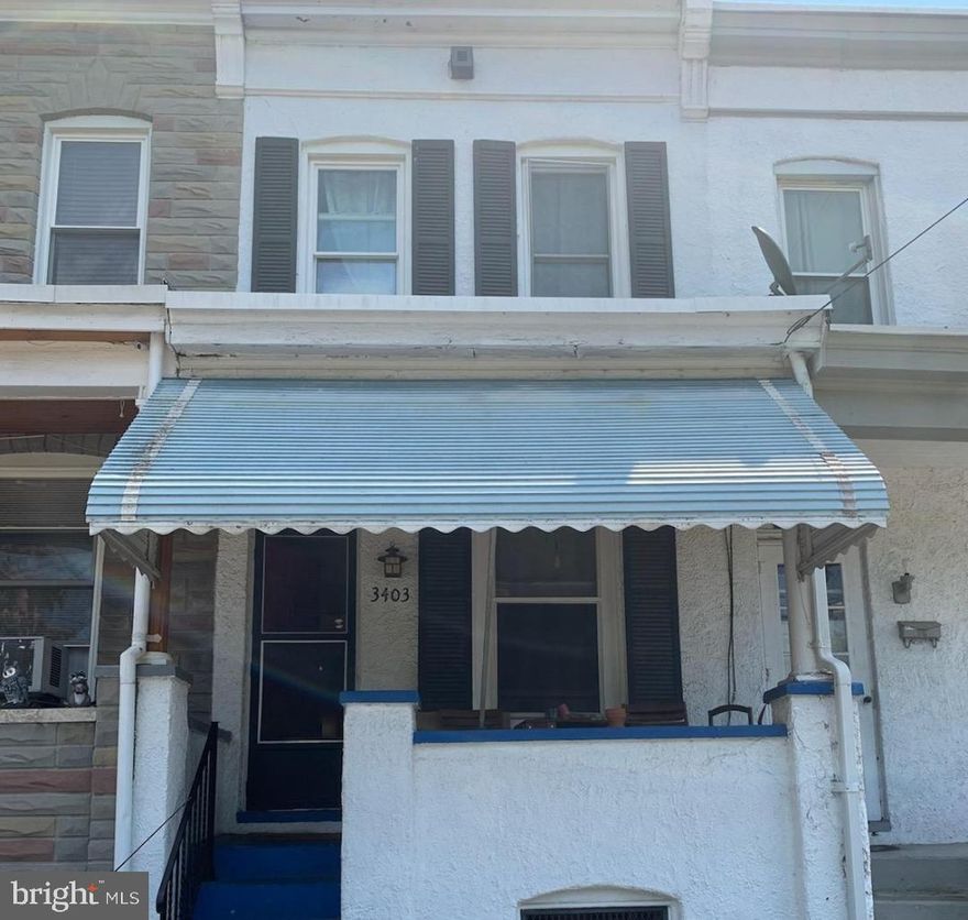 INVESTOR'S dream! This home will not last long. Priced to sell quickly! This 2 bedroom home features an enclosed seating area off the kitchen, a backyard, and a front porch for entertaining. Hampden is a hip, sought-after location. Just one block up you will find the main street with cafes,  swanky restaurants, and local niche shops.  This house needs a lot of work, but the current owner loves the neighborhood and the fantastic neighbors that you too will be sure to love! Buy, rehab, and enjoy all that this home and area have to offer!  The ONLY bathroom is located in the basement.