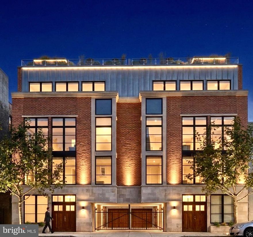 Introducing The Art Museum Estates. A refined approach to luxury development in the coveted Art Museum neighborhood; an intentional, hands-on, and highly personalized opportunity to curate a residence unlike anything currently offered in Philadelphia. These two exceptional new construction townhomes offer approximately 5,500 square feet of interior space, providing a level of scale, customization, and a curated design experience that is nearly impossible to find in Philadelphia. Priced at approximately $725/PSF, representing strong value for the area, and a competitive offering for luxury ground-up new construction. Additionally, the home(s) offer a 10 Year Tax Abatement. Each home is thoughtfully designed with expansive living spaces, dramatic ceiling heights (approximately 20ft), and a seamless open-concept layout ideal for modern living and entertaining. Features include a 3-car attached garage with additional parking, rooftop deck with skyline views, en-suite bedrooms, a 5-stop elevator and more. Positioned just minutes from the Schuylkill River Trail, 30th Street Station (with approximately 90-minute access to New York), and I-76 for easy commuting to the suburbs (20 minutes to Main Line, approximately 45-60 minutes to New Hope; the location offers both convenience and connectivity. Surrounded by iconic destinations including the Barnes Foundation Museum and The Franklin Institute, just a short walk to Rittenhouse Square - the neighborhood blends culture with everyday ease. Walking distance to Whole Foods Grocer, fitness centers and top restaurants. Enjoy direct access to Kelly Drive and the Schuylkill River Trail, ideal for biking, walking, and running, offering a scenic path along the river with skyline views that leads directly to the dog park in Fitler Square. This is an unmatched opportunity to personalize your home in one of Philadelphia’s most desirable neighborhoods. Please note: all photos are virtual renderings for inspiration and a general representation of the potential design and layout.