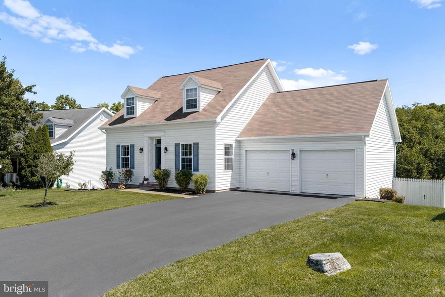 ***Highest and Best due by 8pm on Monday, August 29th***
Don't miss this charming cape cod in Dry Run Commons!!!!  The home features the following updated/upgrades:  Fresh paint, updated light fixtures, new carpet and laminated flooring, new appliances, painted garage floor, new deck and new water heater.  The roof will be replaced within the next few weeks.  All appliances and fireplace are natural gas.  Dry Run Commons is conveniently located less than a mile from Interstate 81 and WVU Medical Center.