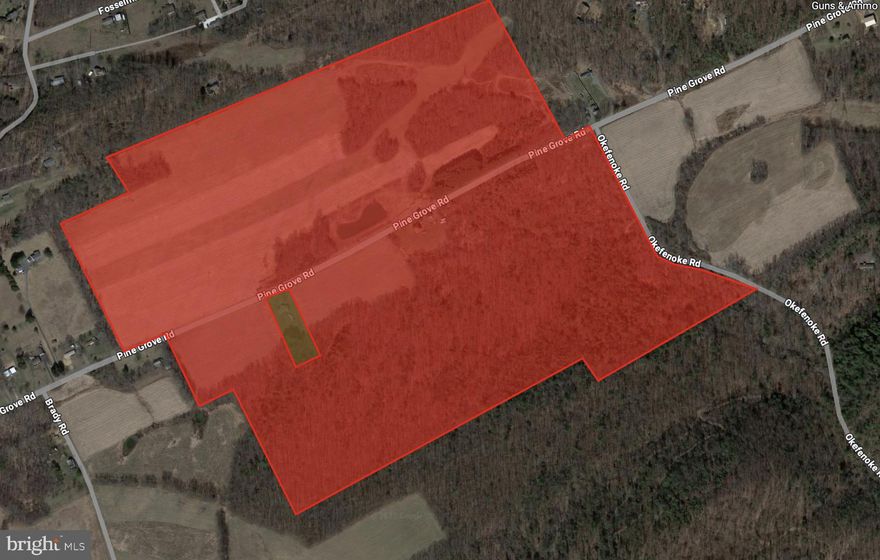 Comps purposes. 184 acre tract for single family residential development. Home on site in need of repair and will be torn down.