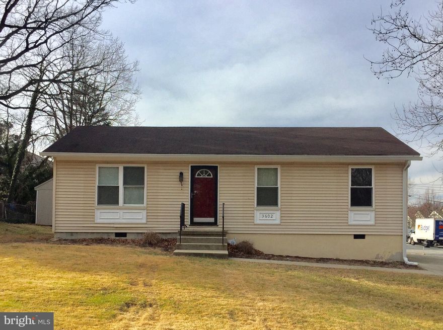 Detached updated corner lot has hardwood floors and recessed lighting in living room, updated kitchen opens to dining room & sliding glass doors to the pressure treated wood deck. 3 nice size bedrooms and master with it's own bathroom. Long driveway for plenty of parking space and shed is included in the backyard.