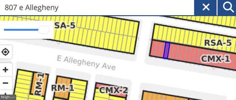 Vacant Land For Sale - 807 E Allegheny Avenue<br/> Philadelphia County, PHILADELPHIA, PA 19134