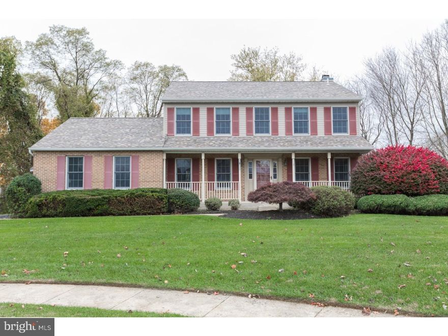 *** Multiple Offers. No More Showings. Owner is asking for Best and Final Offer. Owner will review all offers and will respond by approx. 12 Noon on Tuesday 11/28/2017 *** Beautiful 4 bed, 2.5 bath 2,000 Plus SQ Foot Brick Front Colonial Home with Porch Located in Neshaminy Woods Offers Great Curb Appeal and is situated on a 80X74 lot (.41 acres). The home has been freshly painted throughout and newly carpeted. Features include a Large Expanded Driveway, Deck, Shed, Central Air, Large Liv Rm, Din Rm with Crown Molding, Fam Rm with Fireplace, Powder Room on First Floor, Large Eat in Kitchen with Plenty of Counter Space, Ceramic Tile Backsplash and Flooring, Kitchen Island, Double Pantry, Recess Lighting, Dishwasher, Kitchen Nook with Sliding Glass Doors that lead to the Deck (with steps) that Overlooks the Large Yard. The 20x20 Garage has been Converted to an Office/Den with New Carpeting and a Fireplace. Room could be utilized as a Possible In-Law-Suite, Game Room For Video Gaming, Great area for a Pool Table, Man Cave as well as many other uses. Large Utility/Laundry Room on Main Floor with Cabinets and Utility Sink - the room offers access to the side yard as well. Master Bedroom with Ceiling Fan Features a Huge Walk In Closet, Large Mater Bath with Shower and Double Sink. Other 3 Bedrooms have closets and Ceiling Fans. Hall Bath has Tub and Shower. Home has a Huge Basement with a Walk Out to the Large Fenced in Yard. Pride of Ownership Evident Throughout the Home. Home Offers Easy Access to Route 95, Route 1  Turnpike and area Shopping.