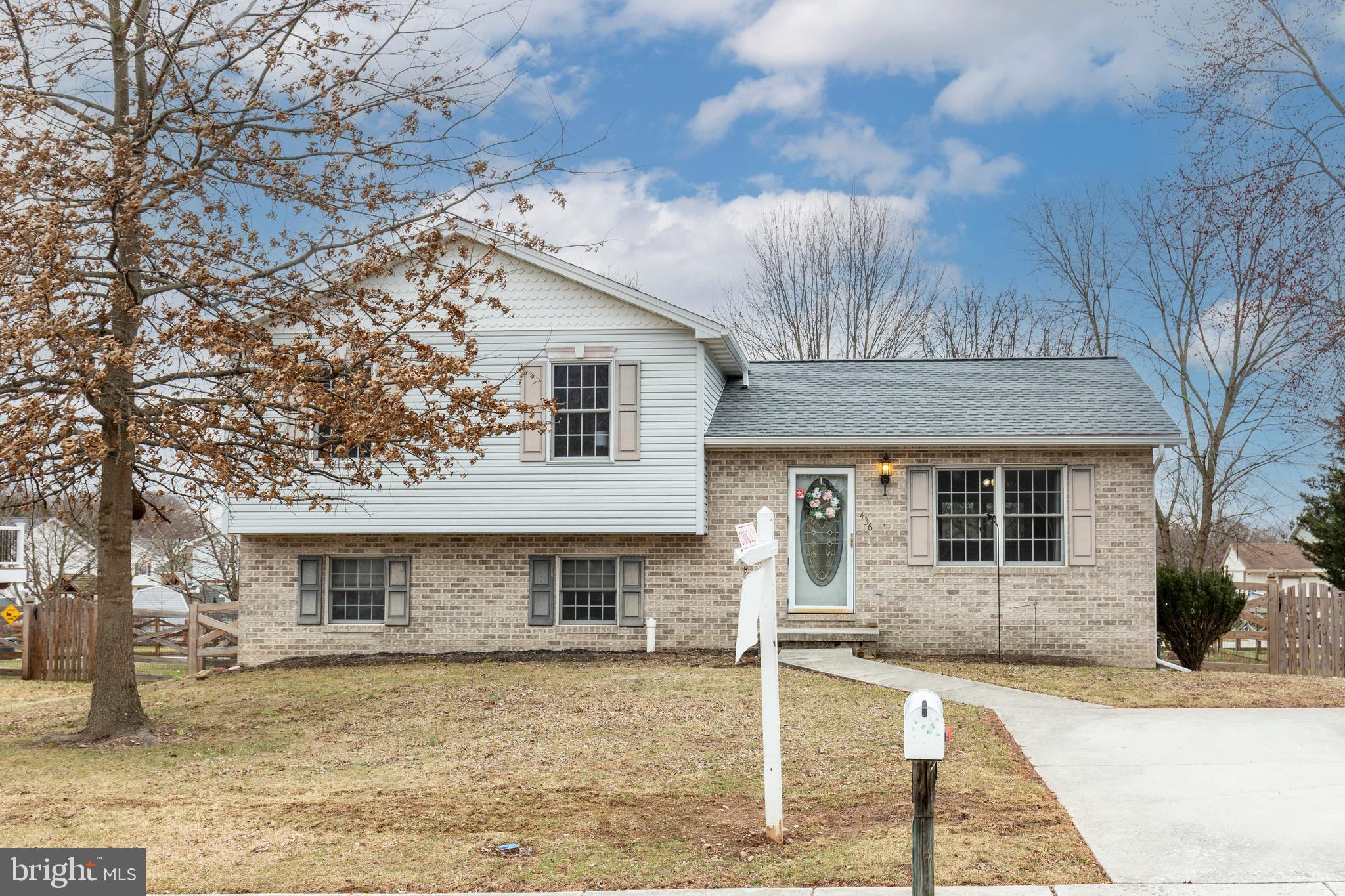 Welcome to this spacious 4 level split home in Littlestown school district. Nice updates await the new owner. in this 3 bedroom, 2 full and 1 half bath residence. The main level has a nice kitchen with lots of natural light, updated appliances, new slider to composite deck, LVP flooring and spacious living room. The upper level bedrooms have LVP flooring and the owners bedroom has a private bath. In the lower level you'll find a huge recreation room w/ a powder room and walk out to the fenced back yard with shed and playset. The lowest level has great storage, utilities and a finished room for your office or 4th bedroom (no egress). Updates in past 5-6 years: roof, HVAC, kitchen, deck and estate fence. We are looking for a patient buyer that has time to allow us to find a home of choice. Schedule your showing now.