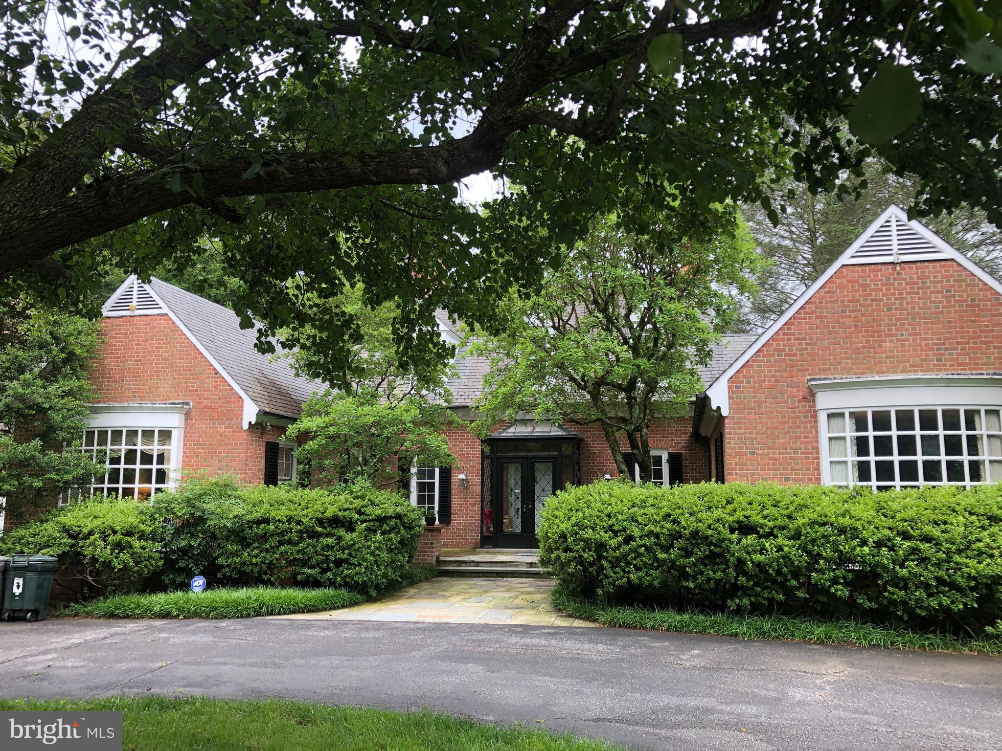 Falls Road Corridor – Classic Architecture Meets Country Living
Nestled on over 4+ private, park-like acres in one of the area's most desirable neighborhoods, this solid brick home offers timeless elegance and exceptional craftsmanship. Blending classic architecture with modern comfort, the residence features four spacious bedrooms and five baths, complemented by charming details throughout.
Enjoy superior construction with highlights such as three fireplaces, bow windows, balconies, a sunporch that fills the home with natural light, and beautifully designed bluestone landscaping with a serene fish pond.
The kitchen is equipped with stainless steel appliances and a large tiled island—perfect for casual dining or entertaining. Choose between the cozy eat-in area or the elegant formal dining room. The adjacent living room and sunroom offer inviting spaces with custom built-in bookcases.
The fully furnished, expansive Terrace Level provides abundant space for recreation and relaxation.
Located just minutes from Greenspring Station and convenient to downtown Baltimore.
Please note: DO NOT drive onto the property. Professional photography and additional details to follow.