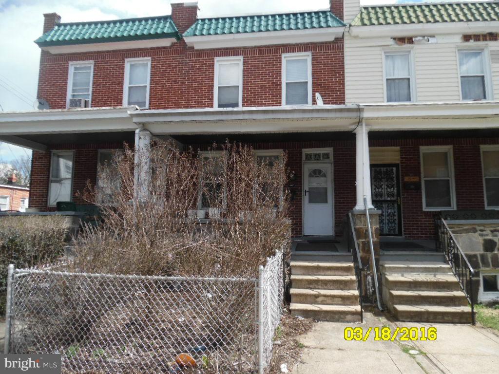 Wonderful chance to own this value priced home. Enjoy nice room sizes, carpeted flooring, and fenced rear yard. The covered front porch and rear deck are perfect for warm weather outdoor activities. Use the basement for additional storage or finish to create more living space. A convenient location, just a short drive to Downtown Baltimore.