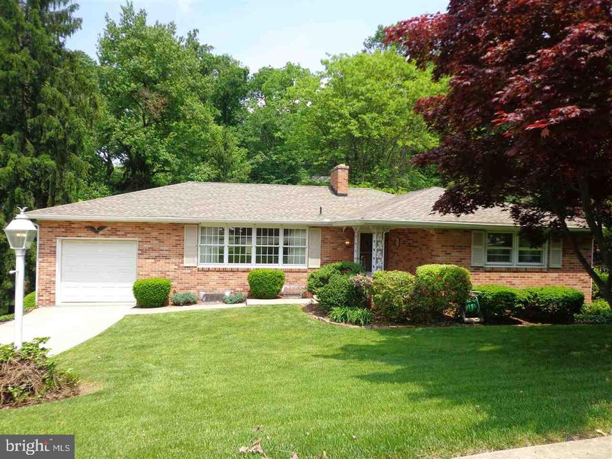 Don't miss the opportunity to own this well maintained Rancher in Haines Acres!  Features include 4 Bedrooms, 1.5 Bathrooms, hardwood floors, 2 wood burning fireplaces, a large lower level Family Room w/ a separate Den & tons of storage. The private rear yard w/ a patio & deck off your Family Room is perfect for entertaining & relaxing. This home is a must see!