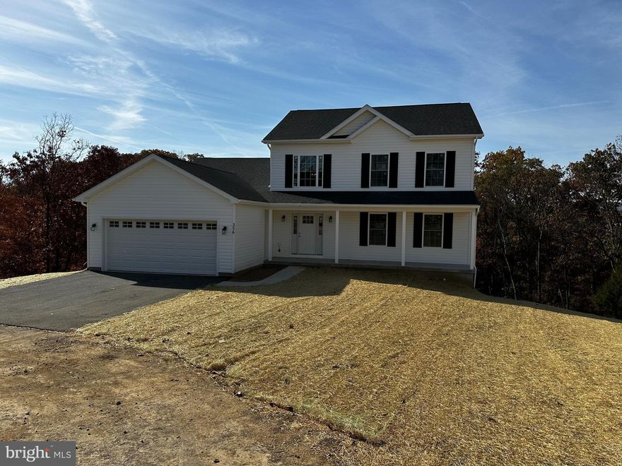 THE CASSADY IS OUR MOST POPULAR HOME PLAN. COMPLETION ANTICIPATED MID TO LATE NOVEMBER. THIS HOME BACKS TO DEDICATED GREEN SPACE WITH MATURE TREES FOR PRIVACY. FEATURES INCLUDE; AN OPEN FLOOR PLAN, A SPACIOUS FIRST FLOOR MASTER SUITE AND A LARGE "COUNTRY KITCHEN WITH STAINLESS STEEL APPLIANCES. UPSTAIRS YOU WILL FIND THREE MORE LARGE BEDROOMS AND AN OVERSIZED FULL BATH. STANDARD FEATURES INCLUDE; WATERPROOF LAMINATE FLOORING / UPGRADED CABINETRY / STAINLESS STEEL APPLIANCES / TWO CEILING FANS / GARBAGE DISPOSAL / GRANITE COUNTERS / PANTRY / MASTER BATH WITH DOUBLE SINK VANITY, CERAMIC SHOWER AND LARGE WALK IN CLOSET / FINISHED GARAGE WITH  GARAGE DOOR OPENER / 12 X 16 REAR DECK / 12 X 16 PATIO /FULL UNFINISHED WALK OUT BASEMENT WITH ROUGH IN PLUMBING FOR FUTURE BATH. ALL CABINETRY THROUGH OUT THE HOME WILL BE WHITE w/SOFT CLOSE DOORS AND DRAWERS. THE FLOOR PLANS SHOWN ARE INFORMATIONAL PURPOSES ONLY. THE ACTUAL CONSTRUCTION OF THE HOME MAY HAVE VARIATIONS FROM THE ORIGINAL PLAN. ALL MEASUREMENTS AND SQUARE FOOTAGES ARE ESTIMATED. PLEASE NOTE,  THAT PHOTOS ARE OF PREVIOUS CONSTRUCTION.