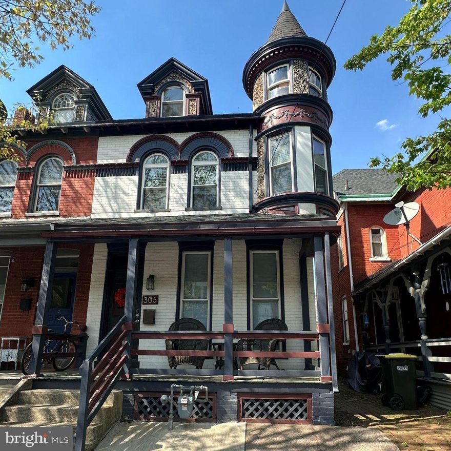 Welcome to 305 W. Lemon Street, a beautifully updated city home in the heart of Lancaster that blends classic charm with modern comfort.  This 3 bedroom, 2.5 bathroom residence offers hardwood floors throughout most of the first and second levels, filling the home with warmth and character, while the fully carpeted third floor provides a cozy and flexible space for a bedroom, office , or retreat.

The main level features a striking exposed brick accent wall and bright, sun-filled windows, creating an inviting atmosphere. The fully updated kitchen is a true highlight, complete with stainless steel appliances, a large island and granite countertops - perfect for cooking, gathering, and entertaining.

Upstairs, the primary suite feels like a private sanctuary with a charming nook, and spa inspired bathroom featuring double sinks,  a tub/shower combination, and a sauna for ultimate relaxation.

Located just steps from downtown Lancaster, this home offers easy walkability to local shops, restaurants, and popular venues.  If you are looking for stylish city living with comfort and convenience, 305 W. Lemon Street is a must-see.

*NOTE - Potentially there is an opportunity for an off-street parking space located directly behind the home.  Parking spaces rent for $50.00 a month upon availability.