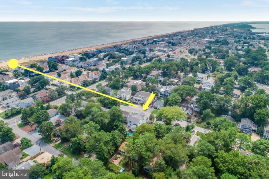 Walk to the Beach from 111 Cullen!  Should we stay home and lounge around the pool or walk to the beach?  You will have it all: Designer furnishings, 2 car garage, boatloads of living space, balconies, storage, and privacy awnings/fencing!  Enjoy incredible attention to detail in this newly constructed custom home, located in Rehoboth by the Sea.  Stunning open floor plan with spacious living and dining that is  showered with natural light between the Plantation Shutters.   A gourmet kitchen leads you to the terrace, overlooking  the landscaped pool,  flanked by patio pavers and veranda.   Kitchen is totally chef's style with granite counters, custom cabinetry, gas cook top, and stainless appliances.  The interior wall, ceiling, fixtures, and flooring highlight the best options available for today's most discerning buyer.    The screened front porch is the full length of the house, with privacy awnings, double ceiling fans, and is perfect for relaxing on warm summer days. Room for all: 3118 sq. ft. of space plus 540 sq. feet of dedicated porches and decks.  A total of 3,458 sq. ft. of enjoyment!   There are 5 bedrooms, including 2 masters, 3 full baths, two powder rooms and premium outdoor shower. This home is abundant in indoor and outdoor living space. The yard is set up like a retreat; covered veranda with cozy seating and dining areas, beautiful paver patio pool, and grassed play area.  Rehoboth by the Sea is nestled between Rehoboth and Dewey Beaches, is a hidden gem with a slow beach vibe while having quick access to both towns.  No worries about Rehoboth's town building restrictions here. This home cannot be duplicated inside of Rehoboth's city limits due to FAR restrictions.   Not rented but similar properties of this calibur with no garage  generate $145,000 +/- in GRI.