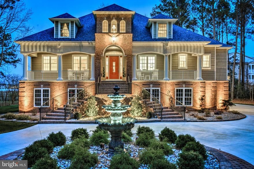 Your dream home can now be a reality! Gracious custom-designed 5 bedroom 5 and 1/2 bath home that features a lower-level in-law suite with a custom designed kitchen and butler's pantry. 2 level Living room with wonderful views of Manklin Creek and Bay beyond the huge rear lawn to the wetlands. Elevator for ease of access to the 3 levels of gracious living. 3 Geothermal HVAC units with 4 zoned thermostats. 3 car garage with additional area for storage plus a large parking pad. 2 sets of washers and dryers plus laundry sink in lower-level laundry room with access to a 54 x 8 mechanical and storage room. Formal Dining Room plus cozy den or Family eating area off the kitchen. 14 x 8 Office for business or personal use. Lower-level Family Room with built-in Party bar with beverage refrigerator. 9 Flat screen TVs will remain with the house. Unbelievable amount of storage in both the lower level and attic. Spacious Primary Suite on level 2 with 2 walk-in closets and his and hers bathrooms and slider access to large balcony. Home was extensively updated, including a new roof in 2022. All appliances, including a 48-inch commercial grade range, were replaced. All of your wants and needs will be met for family and friends plus this spectacular location.