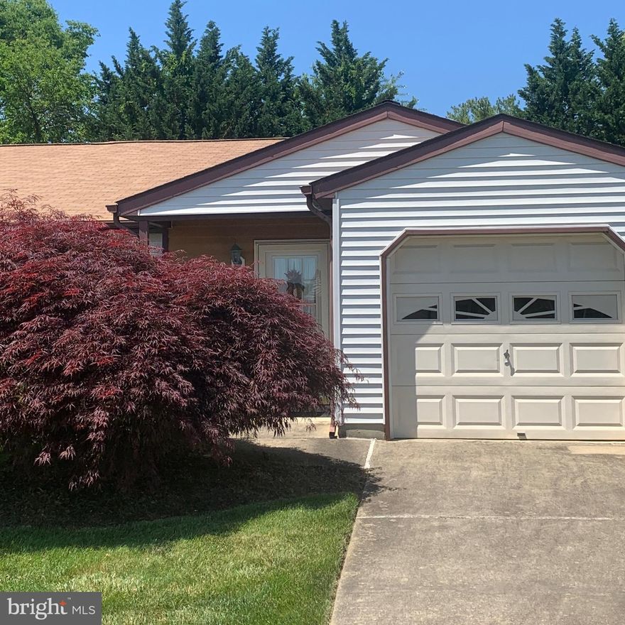 Welcome home to 5693 Barberry Court! Get ready to experience the convenience of one-floor living in the highly desirable Crestwood Village 55+ community. This is a 2 bedroom, 1 bathroom home with lots of space in the living areas and access to the outside from multiple locations throughout the home. The community features a pool, activity courts, and beautifully landscaped walking paths. Easy access to downtown Frederick and all major highways. Come see this one today!