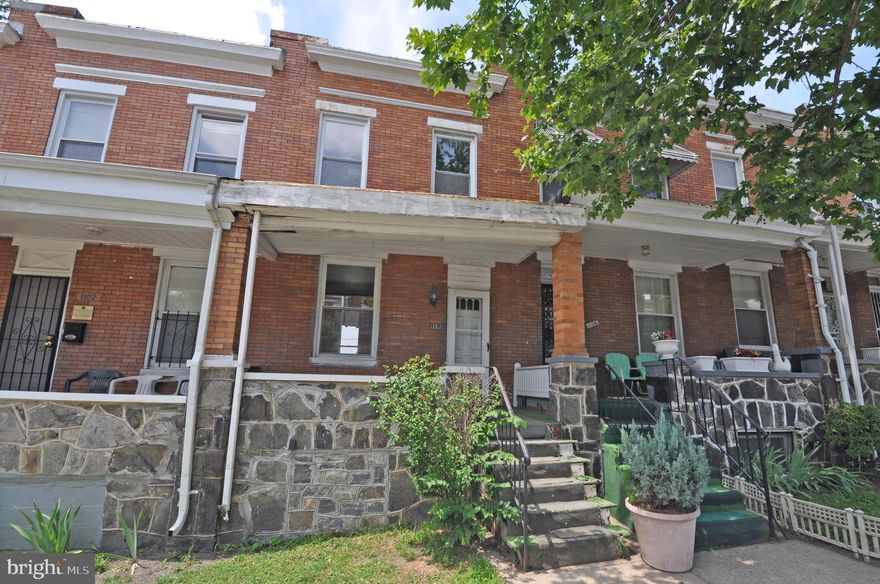Townhome located in Biddle Street Area. Investor Alert!!! Property features 3 Bedrooms and 1 Full Bathroom. Kitchen with an access to a deck that overlooks Luzerne Ave Park. Large Living Room and a separate Dining Room. Use your imagination and make it your dream home.