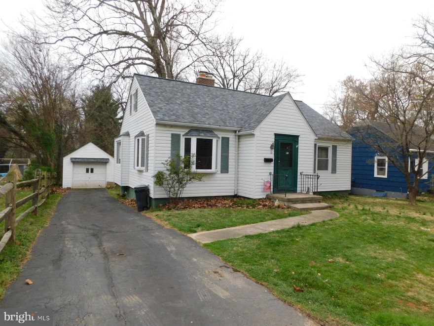 Single Family  Home in the Heart of Gaithersburg in need of TLC.  Home has a New Roof,  Hardwood Floors, Walk Up Stairs To Floored Attic Which Could Be Finished for a Possible Extra Room. Full Basement with an Outside Rear Entrance.  Deck, Nice Sized Rear Yard and a Detached Garage. Conveniently Located to  Historic Old Town Gaithersburg, Public Transportation, Shopping, Restaurants. MARC, Shady Grove Metro,  270, ICC/Rt. 200, and NIST. Sold in AS IS condition.