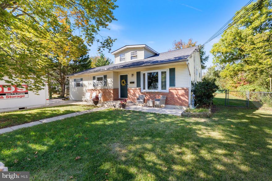 Open house this Sunday, Nov 2d from 11am to 1pm! ! Stop on by to see this Charming  3-bedroom, 2 bath home in a quiet, Odenton neighborhood backing to the WB&A Trail. Major system upgrades completed in 2025, including a brand new architectural roof, Trane HVAC system, and new hot water heater. New Back Doors and Side Doors were installed in 2024 and the basement was water-proofed in 2005. The home features a detached garage with a finished gym space, ideal for fitness or flex use. Come see this beautiful home! The main level features an amazing kitchen, with a mud room area, living room & dining area. The upper level has 3 bedrooms & a full bathroom. There is a bonus room to use as your office/den on the next level. The basement is a complete retreat to escape to, to unwind & binge watch your latest tv shows! Relax and enjoy your front porch or enjoy your expansive back yard oasis! The detached garage is being used for storage & would need to be converted to allow for parking in it.  Excellent location close to commuter routes, shopping, and nature trails. Minutes to Fort Meade, the MARC train , shopping and amazing restaurants! A perfect blend of comfort, convenience, and modern upgrades—move-in ready!