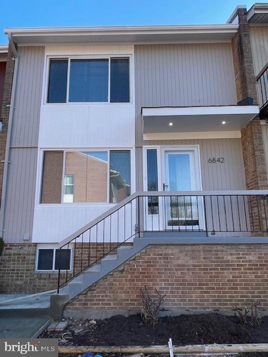 Totally Renovated 3 Level Town Home - With a Contemporary Flair -  2 Assigned Parking Spots - Inside be prepared to Be Thrilled at what you'll see on every level....Tall ceiling's ,extra Large Windows gives way to a Spacious, Contemporary feel ...Open floor plan ,Recessed lights Everywhere....Gorgeous Kitchen with tons of space in not only counter top's but floor space , Custom Built in Pantry....Upgraded Black Granite Counter Top's with 7 " inch Back Splash, Makes A Big Difference!... Waterproof / Scratchproof Laminate Flooring  - Extra High Base Board Trim Used Throughout - All Closets have Ceiling Lights ,all Baths have Glass Shower / Tub section - and Lights above Tub and Showers - Notice Wall Plug's in each Bed Room  set high for Wall Mount flat screen TV's , Notice the Outlet's with USB ports in each room - All fixtures ,door handles  are special order -Light Dimmers on Many Fixtures - Porcelain  Tile  used in all Bathrooms -Fantastic - ...High Quality work consistent throughout...Patterned Gray Carpeting  is Up-Grade -
Lower Level has a Bonus Room that could be used as 5th Bedroom if needed (non conforming) Exterior has new Decking and Patio ....Awesome Location ...This is a Gem of a Place!