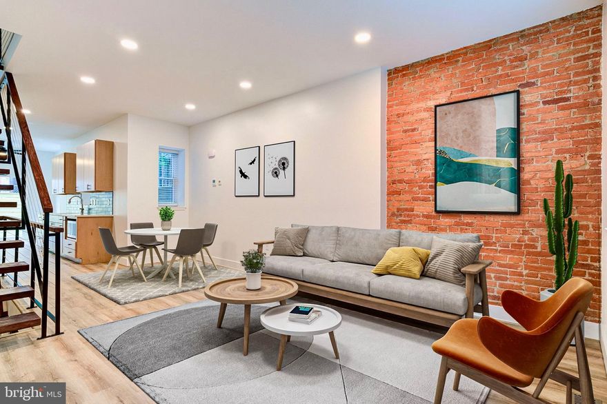 Here’s a rare opportunity to live in a completely rebuilt & reimagined home on a quiet, private block that's ideally located between Art Museum/Fairmount and Brewerytown. With its four bedrooms and three full baths (plus a basement suite), 3023 Harper has space and style to spare. Prepare to be impressed by the design features in this home, including exposed brick, floating stairs, recessed lighting, and more. The kitchen and baths have been finished with the latest looks right from your favorite magazine, and the views from the spacious roof deck are expansive. You'll never have a problem with heating and cooling, as this home has a dual zone, LEED certified system ensuring efficiency and comfort. The finished basement has its own area for additional living space, and the rear patio is perfect for relaxing and entertaining.  This house is also great for working from home, since there's enough room for dedicated office space. Washer/dryer included. Don’t miss this chance to enjoy one of Philly’s premier locations and easy access to Center City, Kelly Drive and much more! Showings available now!!