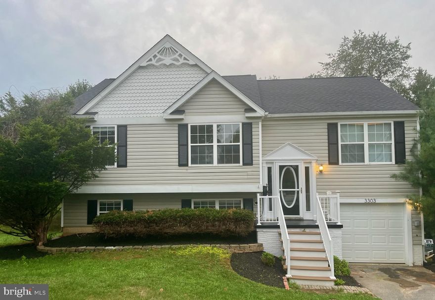 WELCOME to this newly renovated home on a hill on a tree-backed cul-de-sac in the highly sought-after New Windsor neighborhood of Atlee Ridge.
THIS MOVE-IN READY 3-bedroom, 3-bathroom home features a new roof, granite countertops, and a granite backsplash in the kitchen. The open-concept living area has sliders in the living room, opening to a large new upper deck for outdoor entertainment with steps to the lower deck and a large yard. The fully finished basement has direct access to the spacious, private lower deck. There is also a storage/laundry room with an additional refrigerator and direct garage access, a shed at the edge of the property, and an outside outlet by the garage door for charging an RV.
From the elegant foyer, you can quickly ascend to the main level into the open-design dining, kitchen, and living area, which has a slider door and an expanse of windows facing one of the largest yards in the neighborhood and with mature trees beyond. Off to the side of the main level are a coat and linen closet, three carpeted bedrooms with ceiling fans, and two full bathrooms. The primary bedroom includes two closets and an attached full bathroom. Alternatively, you can access the spacious basement recreation area, two bonus rooms, each complete with a window, a full bathroom with heated floors, and direct access to the backyard through a sliding glass door to the new lower deck.
Other improvements include a hardwood floor in the dining room, ceramic tile in the kitchen and all three bathrooms, new carpet, hardwood floors, and fresh paint.
DON’T WAIT; check out this fantastic home in a lovely location today!