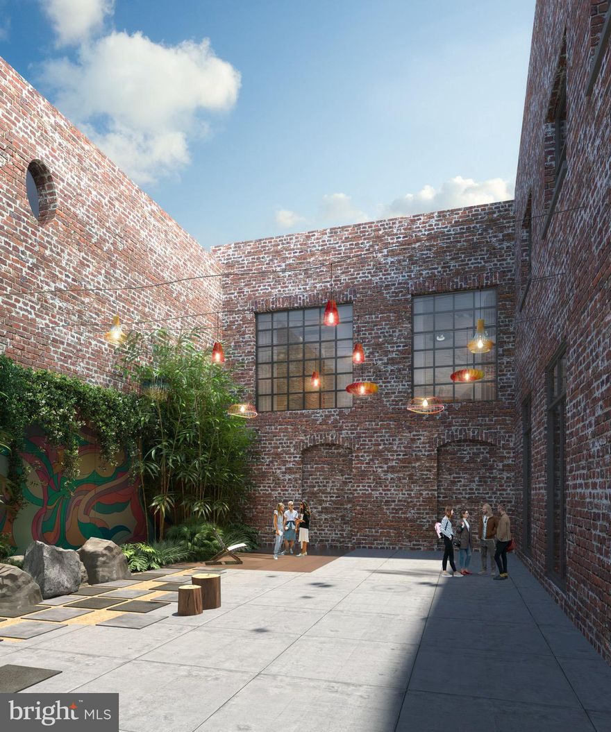 NEWLY RENOVATED COMMERCIAL SPACES FOR LESASE: 
Two Spaces Available:
» STUDIO B: 2,037 +/- SF space with direct
access to E Westmoreland Street.
» STUDIO C: 1,919 +/- SF space with garage roll
up door and direct access to E Cornwall St.
» Spaces can be combined or leased seperately
» Each space has their own garage roll up door
» Shared interior courtyard for commercial
tenant’s use
» Gated off street parking available onsite
» Zoning: ICMX
» Located one block off of Frankford Avenue with easy
access to I-95 and Center City.
» The Kensington area is full of culture and heritage,
which the residents of Kensington take pride in
as they continue to protect and support their
community. Many of the old abandoned buildings
are now being transformed by young entrepreneurs.
Many parts of the area have seen a huge increase in
both population and industry.